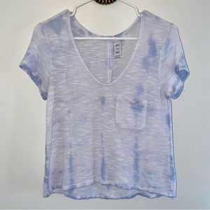 Pacsun Me to We Tie Dye Knit Sweater Pocket T-shirt